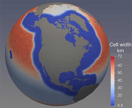 Variable Resolution Mesh Design - E3SM - Energy Exascale Earth System Model