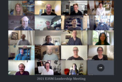 Group photo from the 2021 E3SM Leadership Meeting