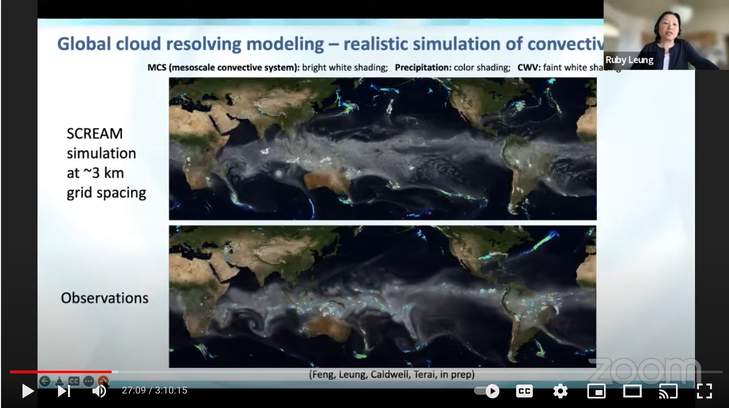 Ruby Leung presents at “The Future of Climate Modelling” WCRP Workshop
