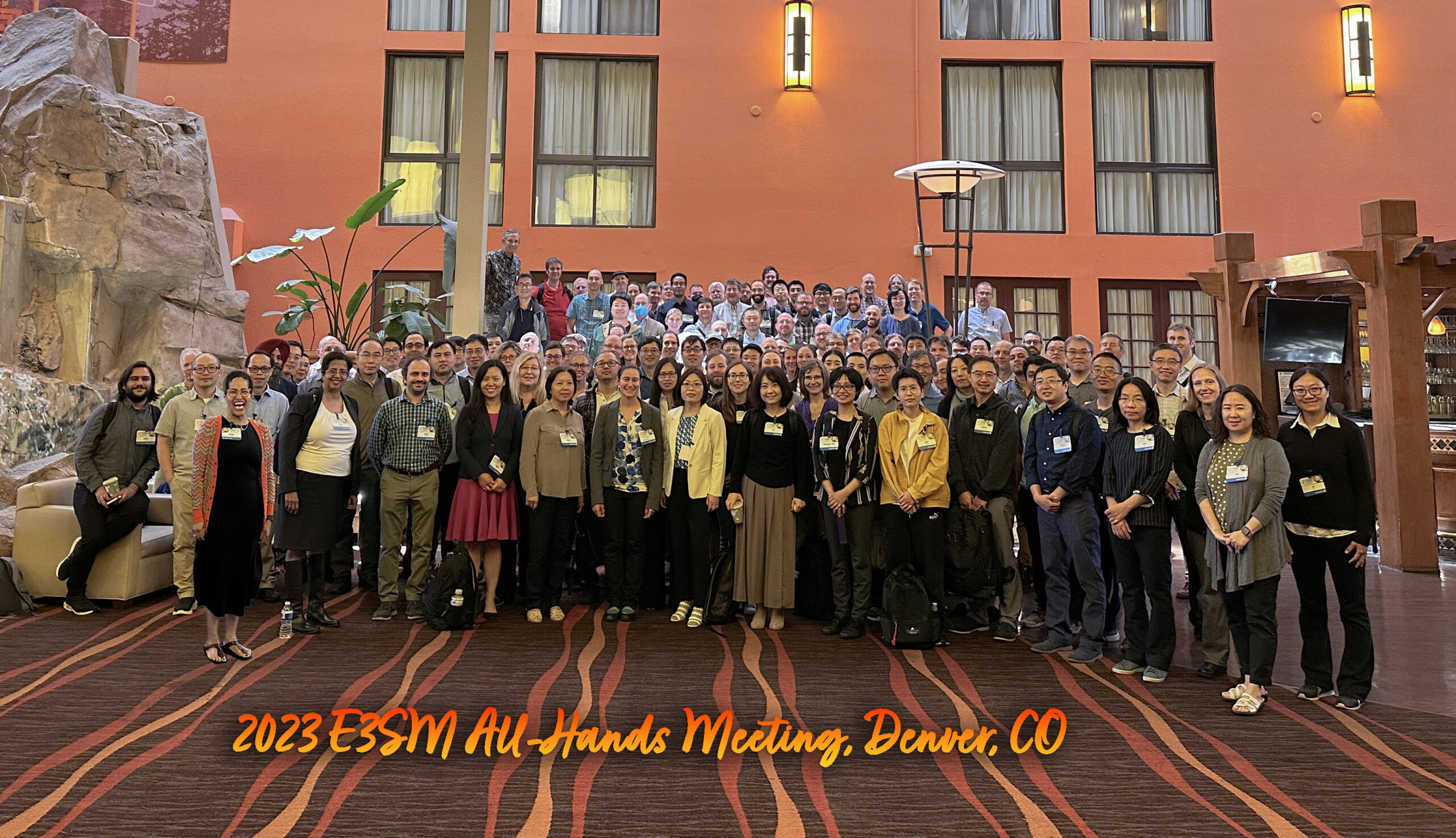 E3SM Group Photo at the 2023