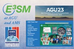E3SM in AGU23 and AMS24