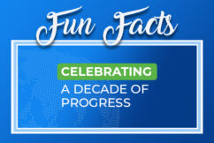 E3SM - A Decade of Progress: Fun Facts