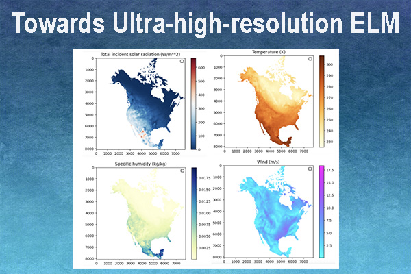 Towards Ultra-high-resolution E3SM Land Modeling on Exascale Computers ...