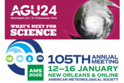 E3SM participation in AGU and AMS