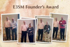 Dave Bader Honors Founder's Award Recipients at E3SM All-Hands Meeting
