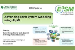 E3SM All-Hands Presentations - November 2025 Update