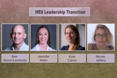Leadership transitions in E3SM’s HES Group